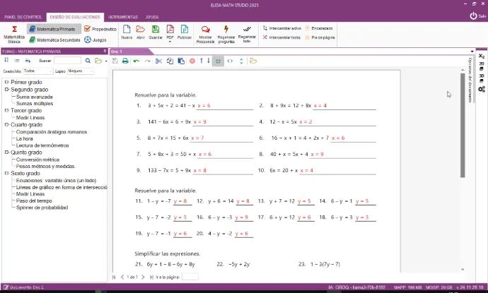 Elida MathStudio Basico